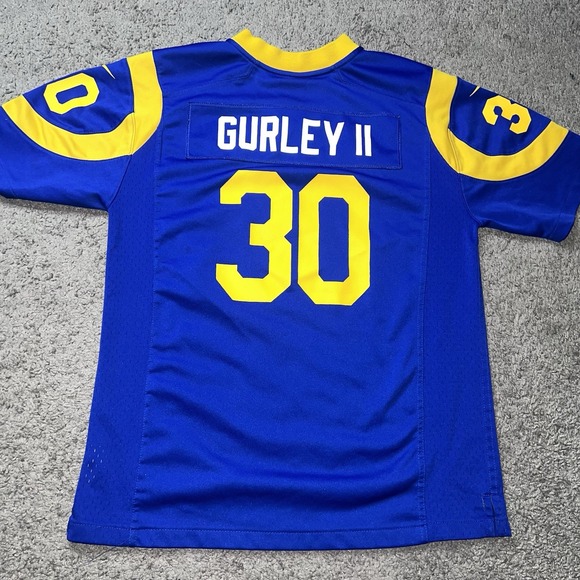 Youth Nike Los Angeles Rams Todd Gurley II Game Jersey Sz Large On Field NFL - Picture 1 of 4